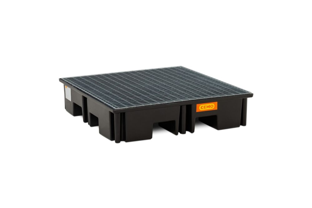 PE sump pallet 220/2 with PE grating - Image 3